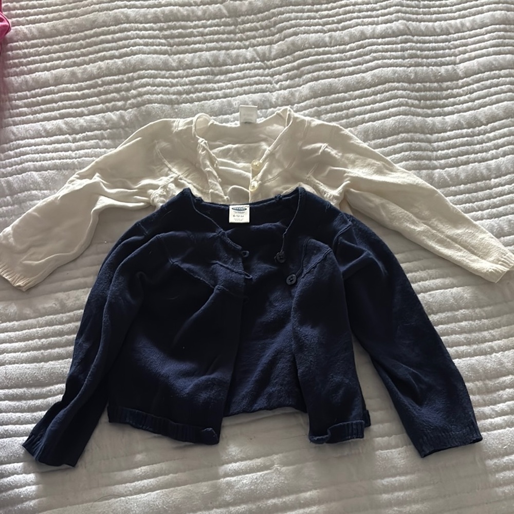 Old Navy Kids Navy and Cream Jackets